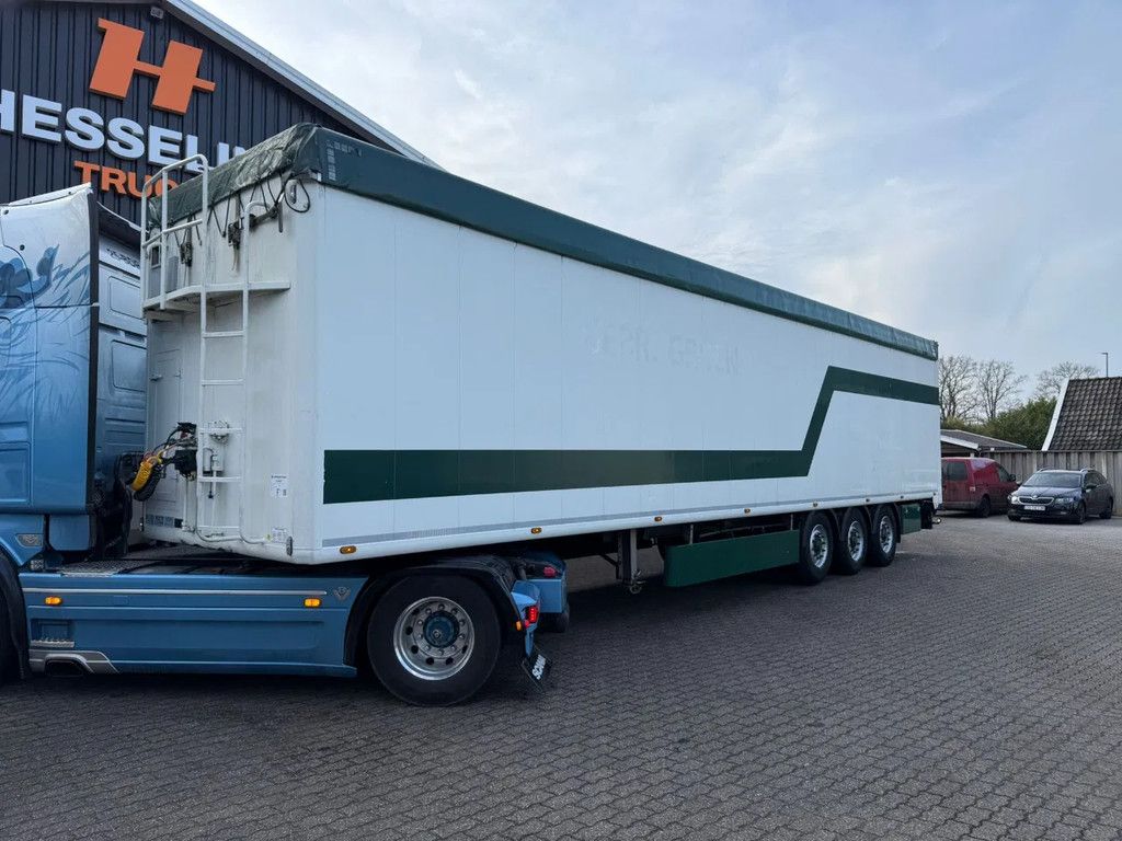 Kraker CF 200 92m3 Cargo Floor BPW Liftas, Top condition