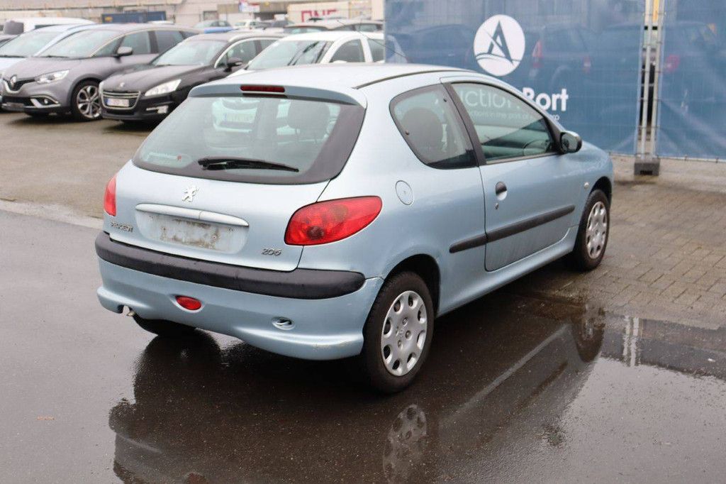 Pkw Peugeot 206 Benzin 75 PS 2006 (Margin)