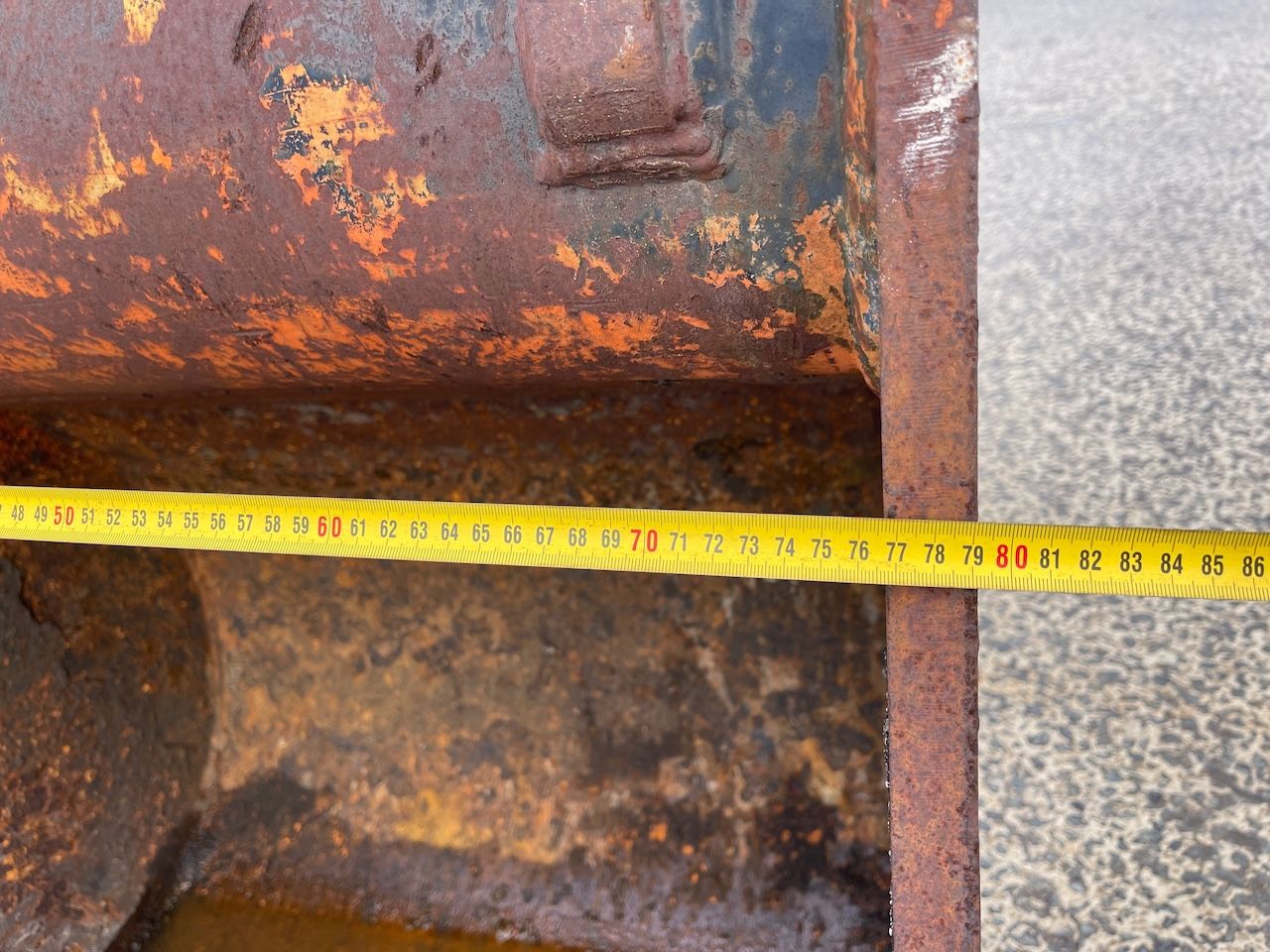 Dieplepelbak 80cm Verachtert CW30