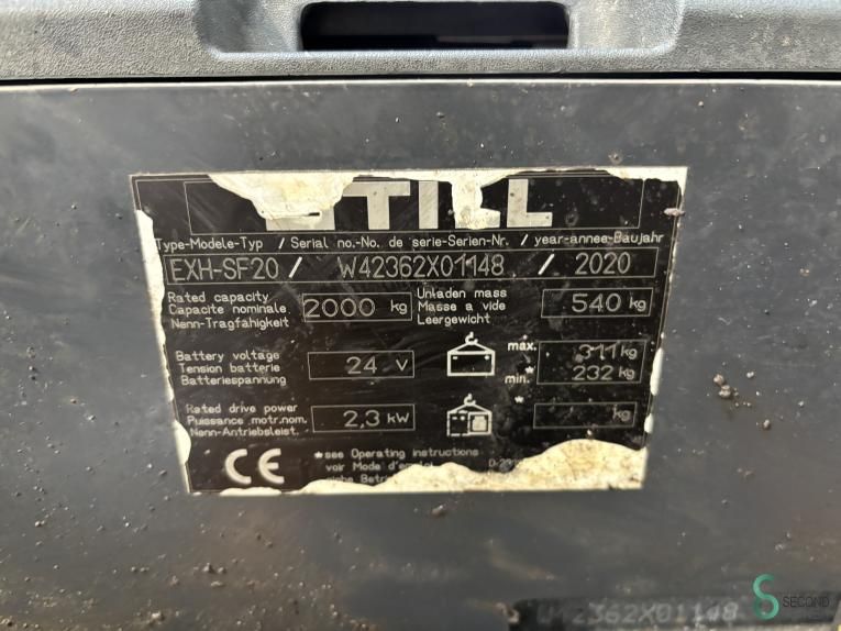 Pallet trucks Electric Still EXH-SF20 2020