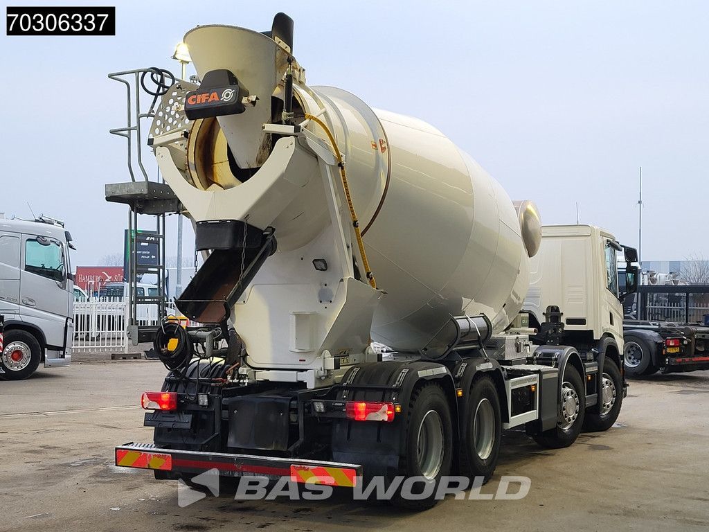 Scania P P410 8X4 LOW Mileage! 10m3 CIFA Mixer Automatic Engine Brake Airco Euro 6