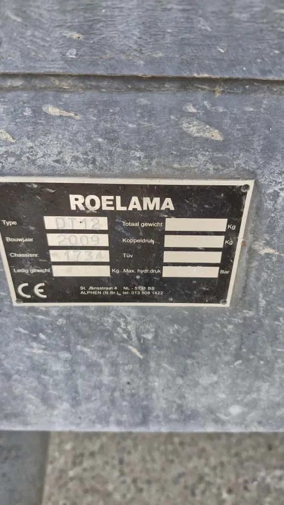 Kaweco Roelema DT 12 12 m3 Vacuumtank Talma giertank