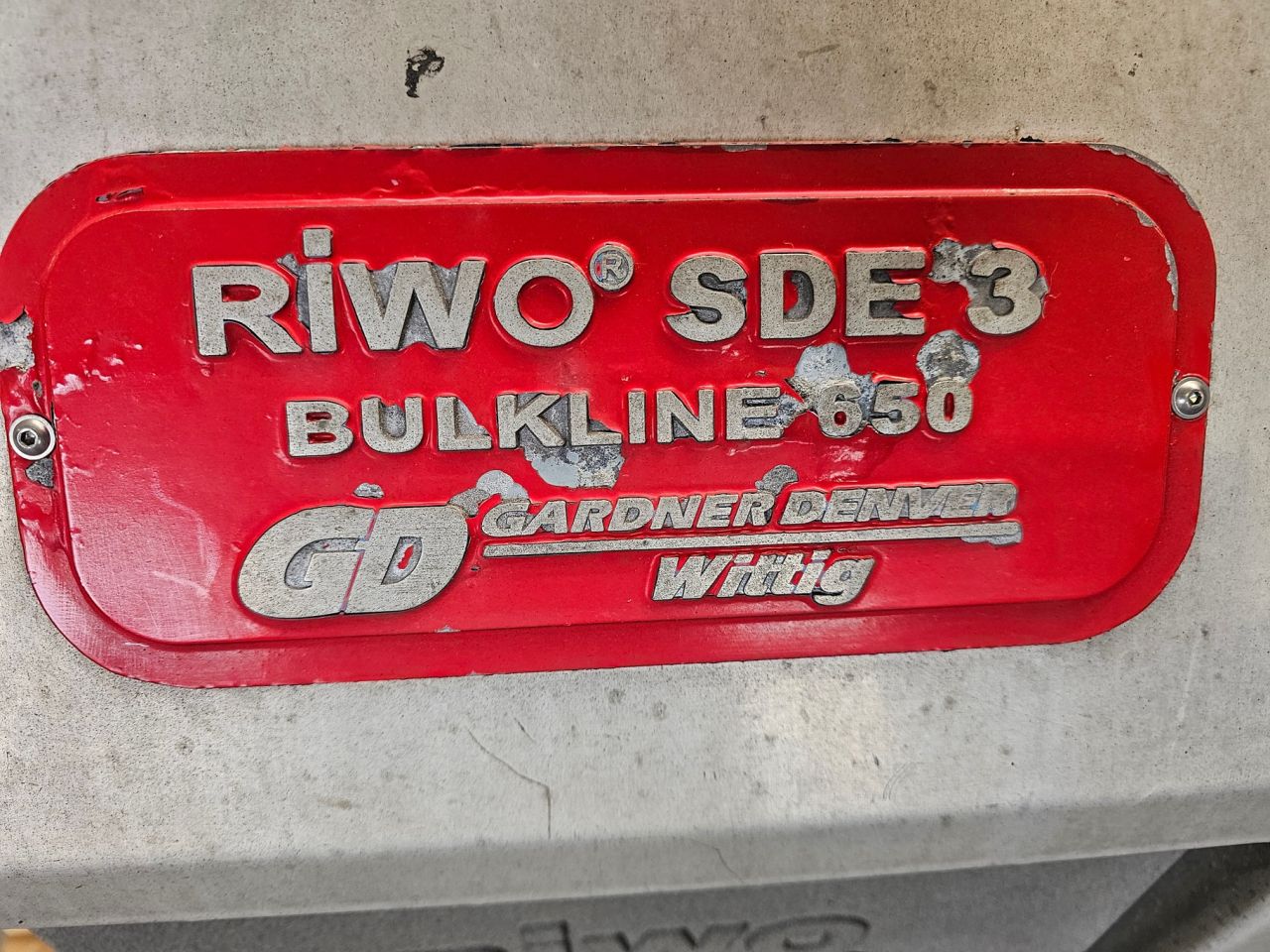 Riwo SD3 Bulkline Compressor