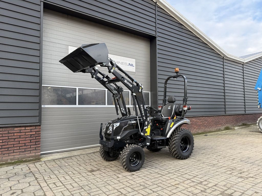 Solis 26 HST BLACK EDITION minitractor NIEUW met frontlader