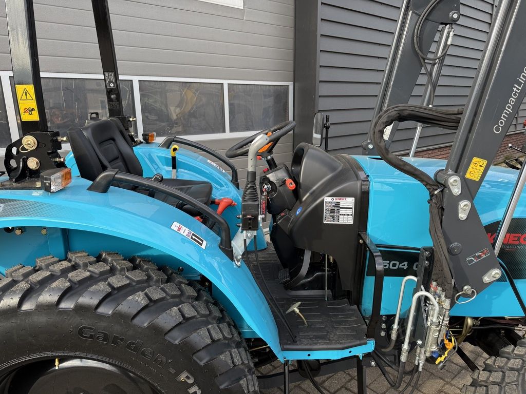 Knegt 504 G3 minitractor / compacttractor NIEUW met frontlader