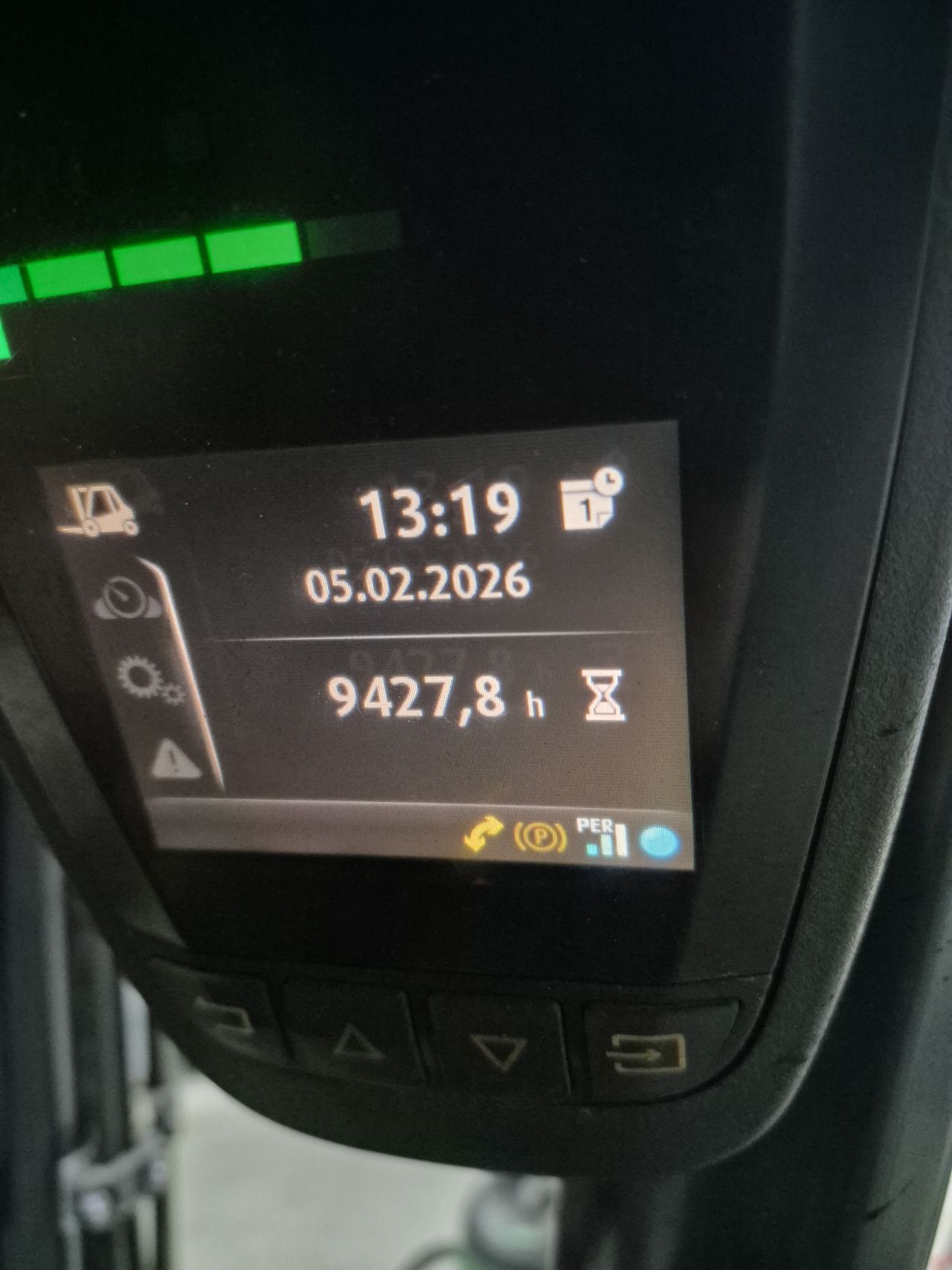 Linde E12-02 triplex sideshift 4.620 mm bj 2018