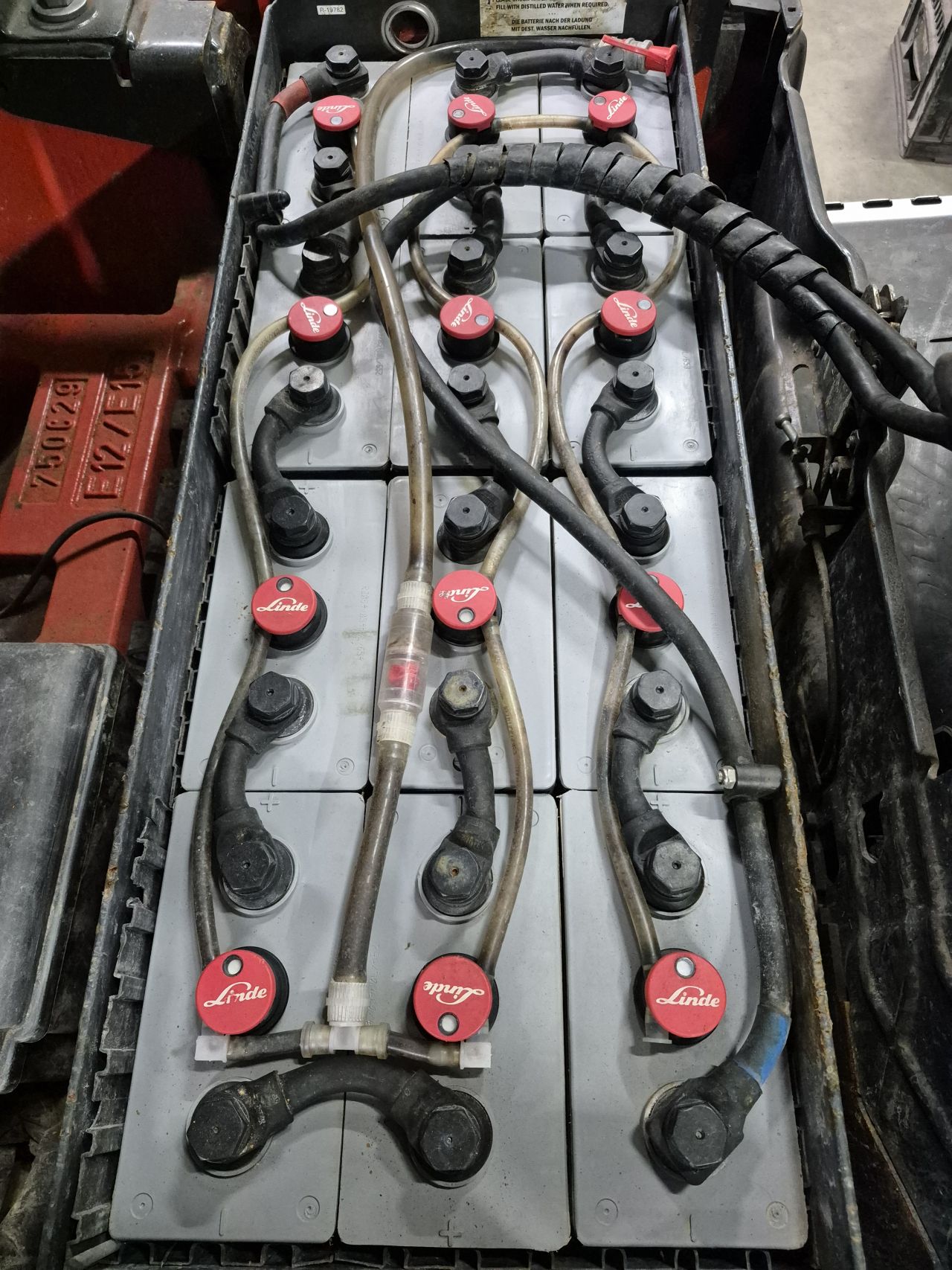 Linde E12-02 triplex sideshift 4.620 mm bj 2018