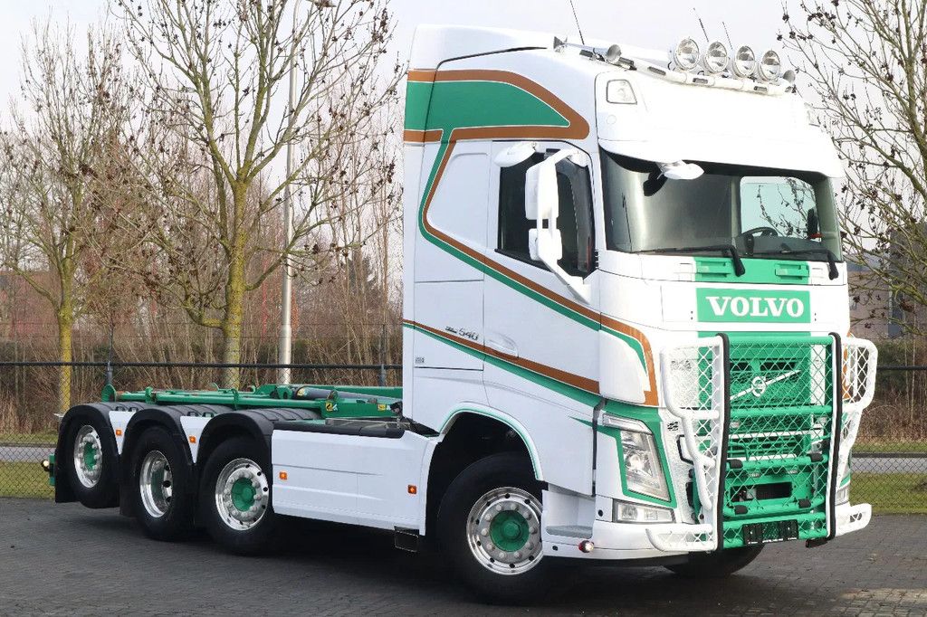 Volvo FH 540 | 8X2*6 | 3X STEERING | RETARDER | JOAB HOOK | DUAL CLUTCH | EURO 6