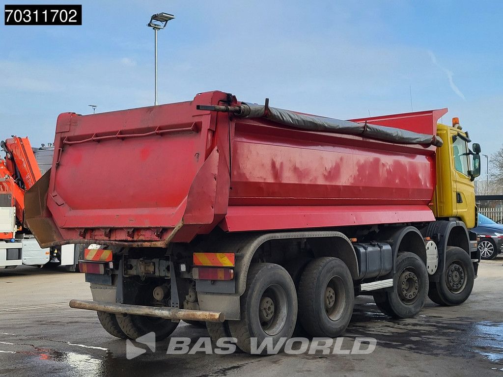 Scania G G420 8X6 8x6 18m3 KH Kipper Steel suspension Big-Axle Euro 4