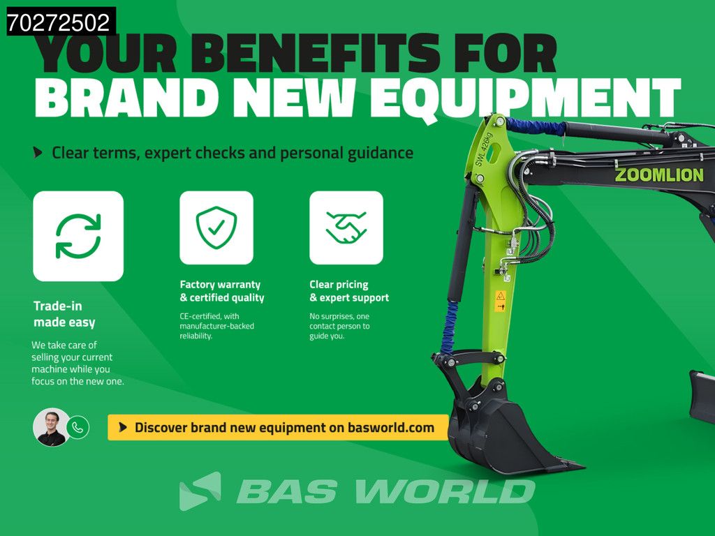 XCMG XE27 E FACTORY WARRANTY - KUBOTA ENGINE - CE CERTIFIED