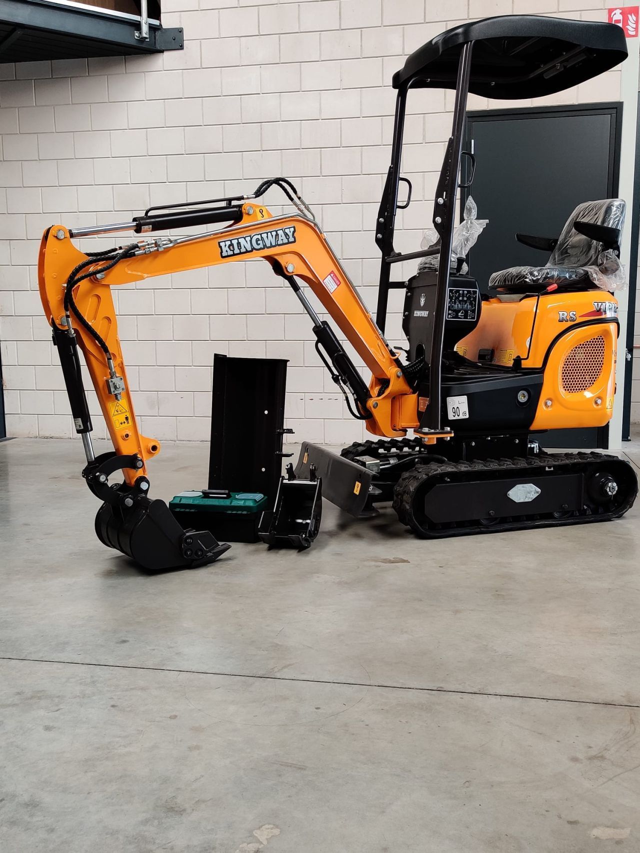 MINIGRAAFMACHINE KINGWAY VIP12 3 JAAR GARANTIE GRATIS LEVERING