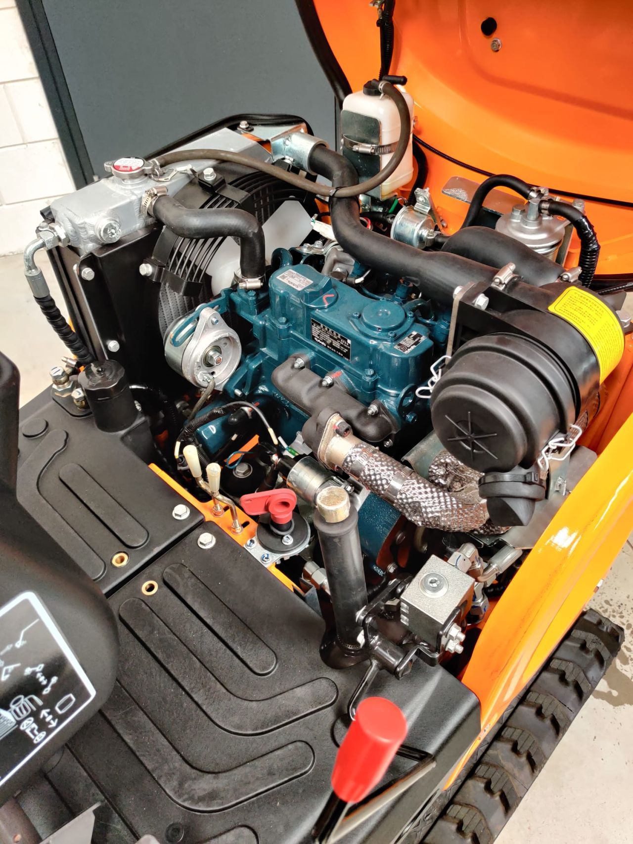 MINIGRAAFMACHINE KINGWAY VIP12 3 JAAR GARANTIE GRATIS LEVERING