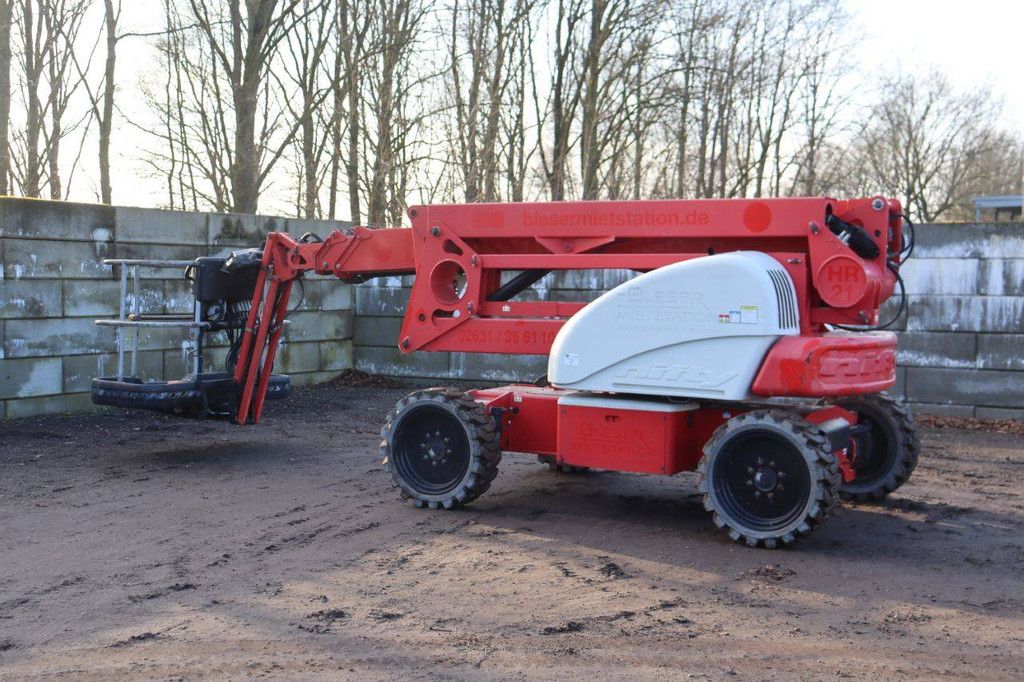 Nifty HR21 Hybrid Electric+Diesel 20.8m Articulated Boom Lift 2015