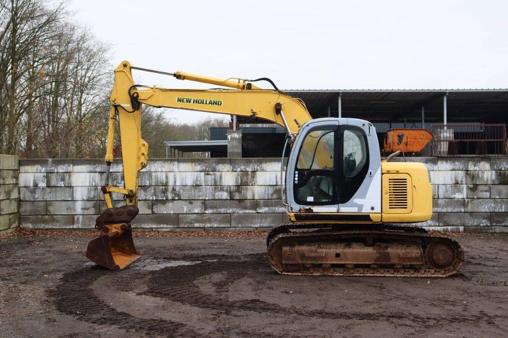 New Holland/Kobelco E115SR Diesel 60kW Raupenbagger 2010