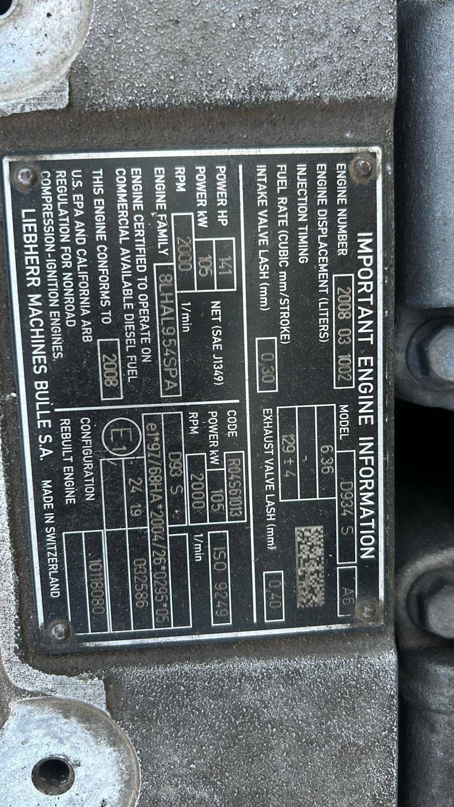 Wheeled excavator Liebherr A 904 C Diesel 2008