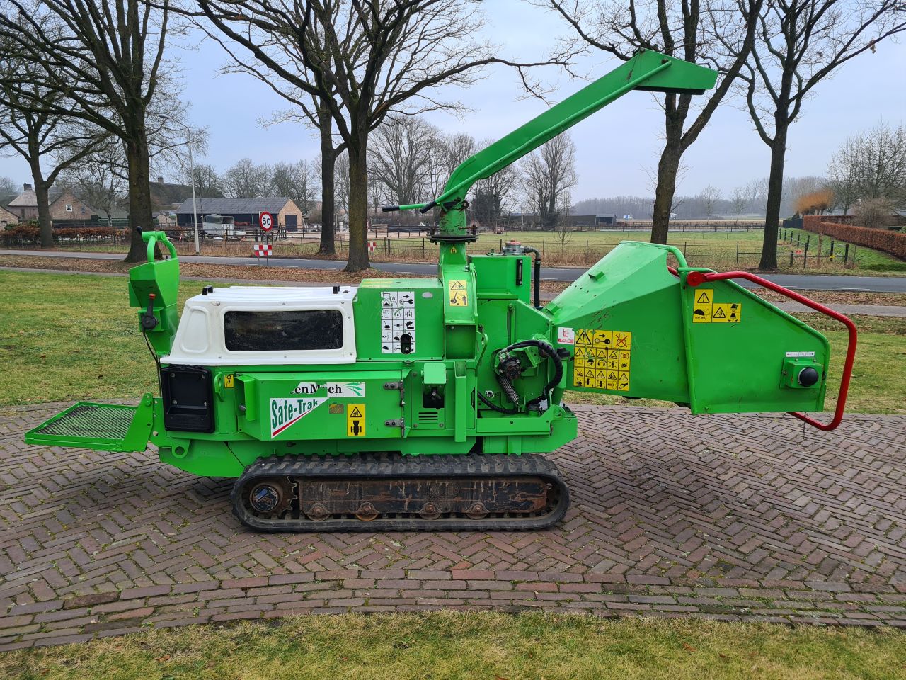 Greenmech STC 1928 rups versnipperaar houtversnipperaar Talud.