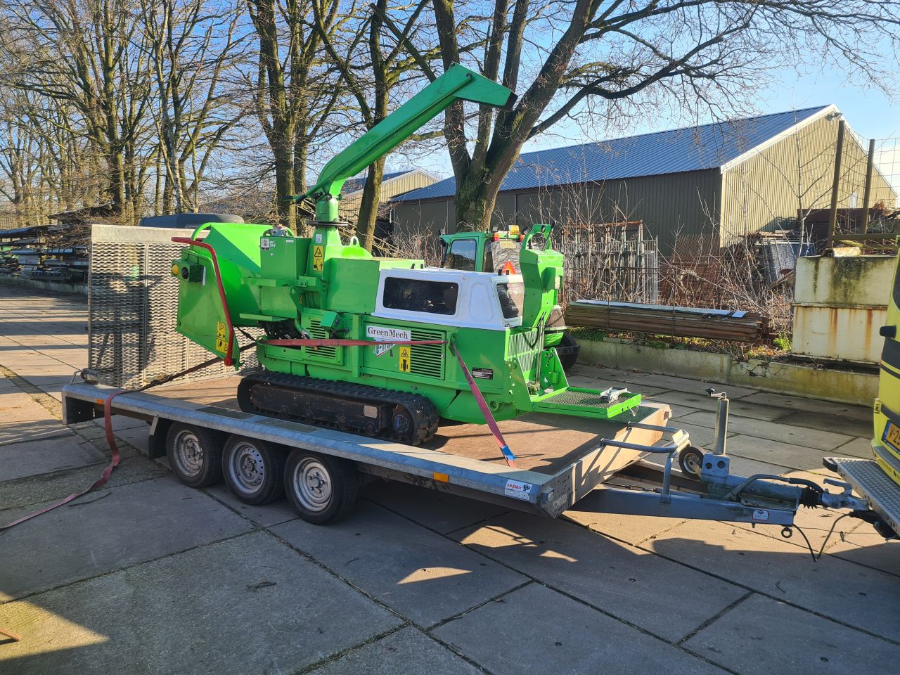 Greenmech STC 1928 rups versnipperaar houtversnipperaar Talud.