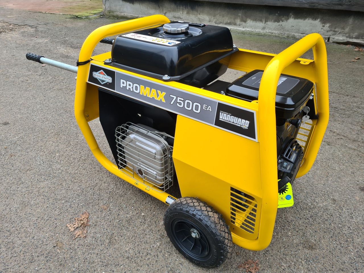 Briggs & Stratton Pro Max 7500EA Aggregaat nieuw.