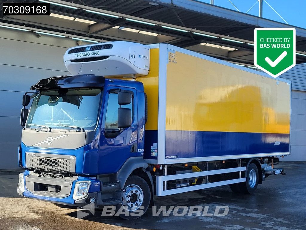 Volvo FL 280 4X2 16tonner Thermo King T-600R Lamberet 1500kg Ladebordwand Euro 6