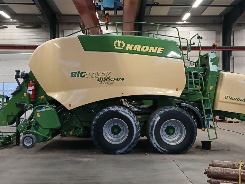 Krone Big Pack 1290 HDP II XC u. vogn