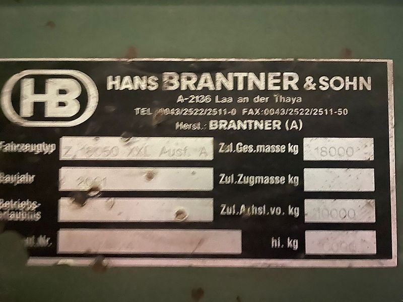 Brantner Z 18050 XXL