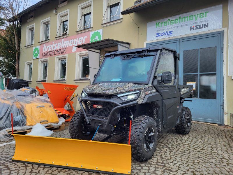 Odes 4TRAC Workcross 650 Kabine + Schneeschild 170cm (ohne Heizung), 90 kmh