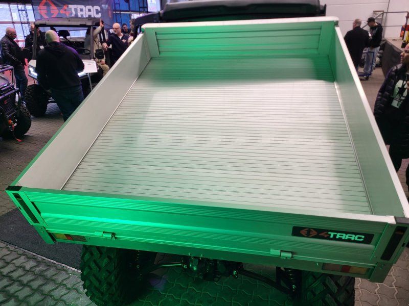 4TRAC Odes PRO XL 1000 ABS Lange Alu Ladefläche hydraulisch, Allrad Ne