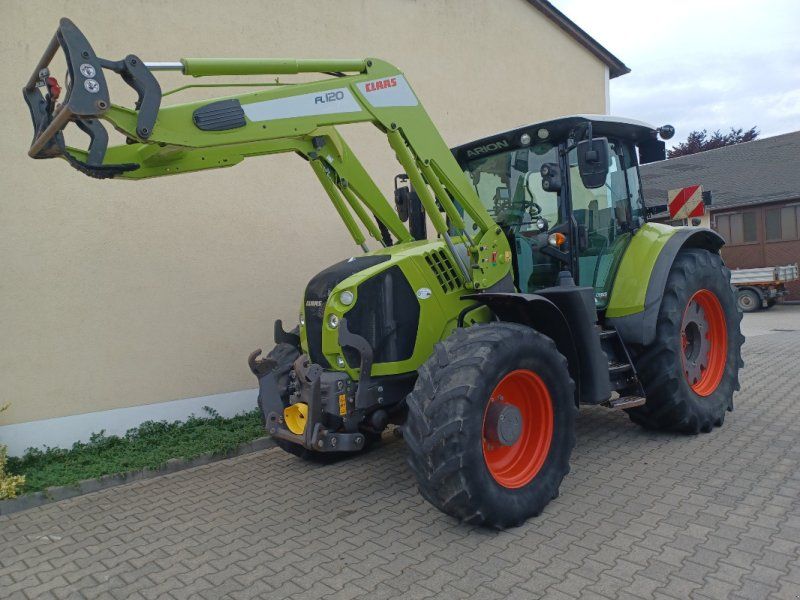 Claas Arion 650 Hashift Cebis + FL 120