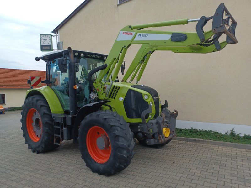 Claas Arion 650 Hashift Cebis + FL 120