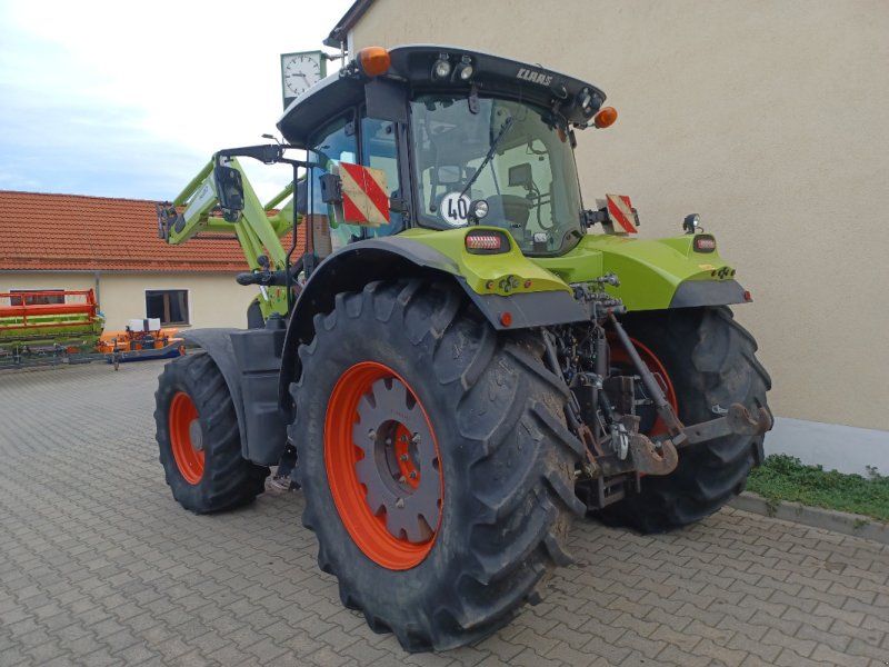 Claas Arion 650 Hashift Cebis + FL 120