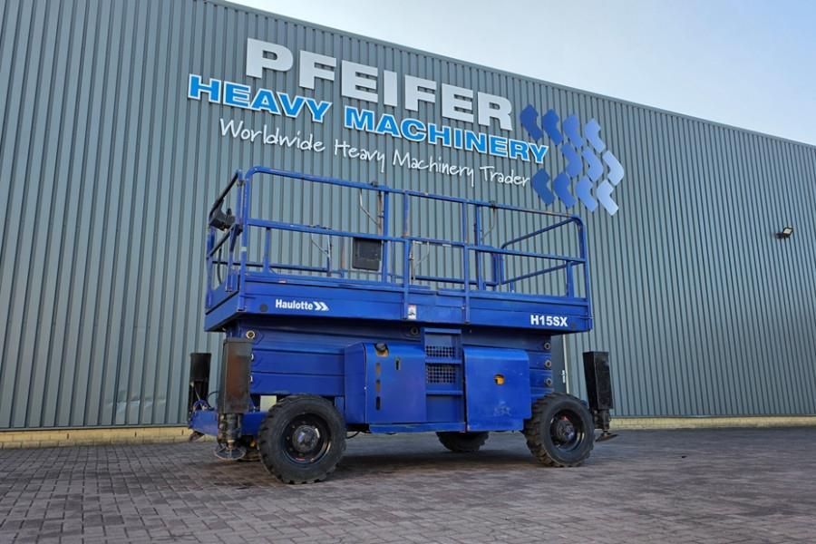 Haulotte H15SX As-Is, Diesel, 4x4 Drive 15 Working Height,
