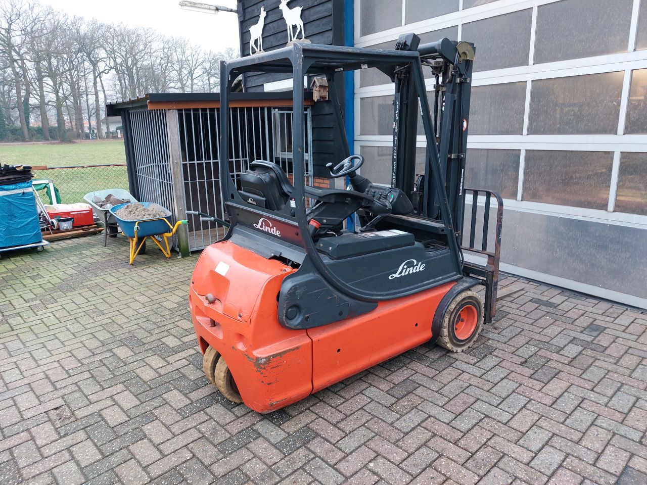 Linde E18c-02 triplex sideshift 2006