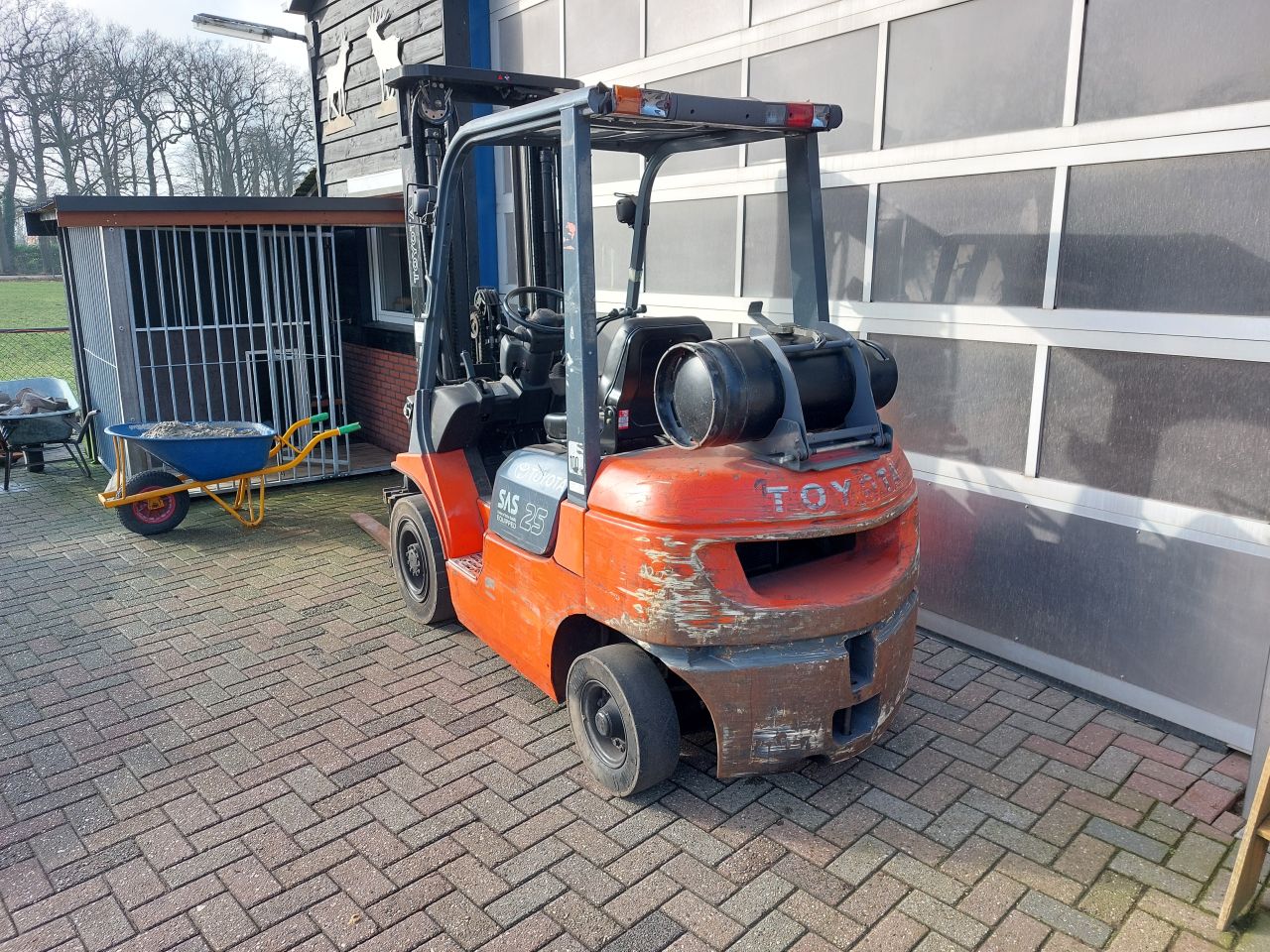 Toyota 42-7FGF25 triplex sideshift