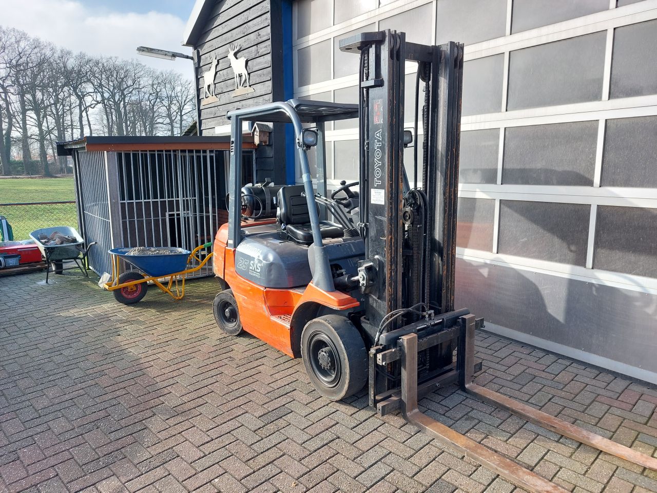 Toyota 42-7FGF25 triplex sideshift