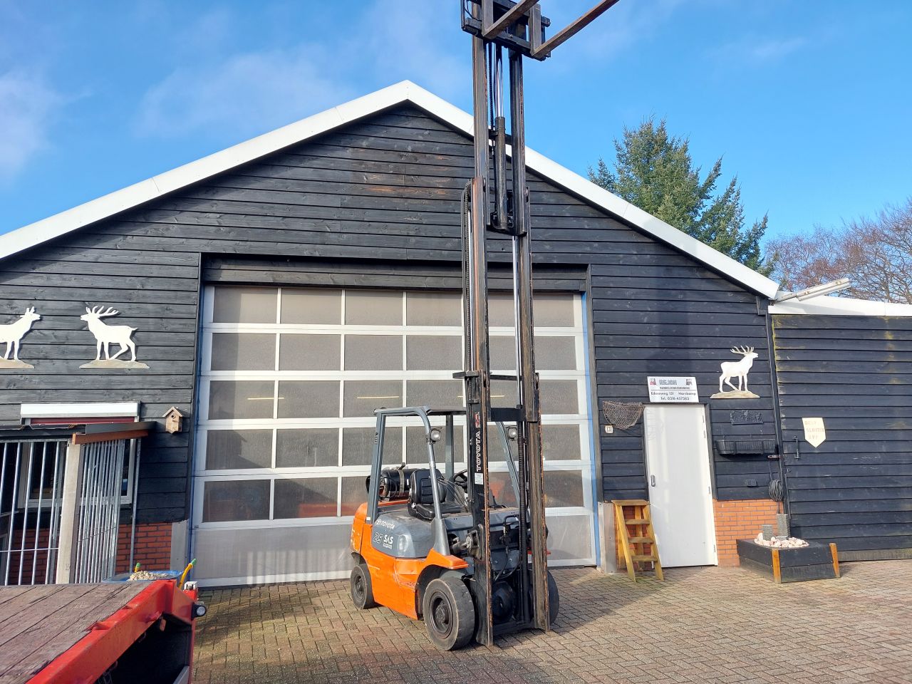 Toyota 42-7FGF25 triplex sideshift