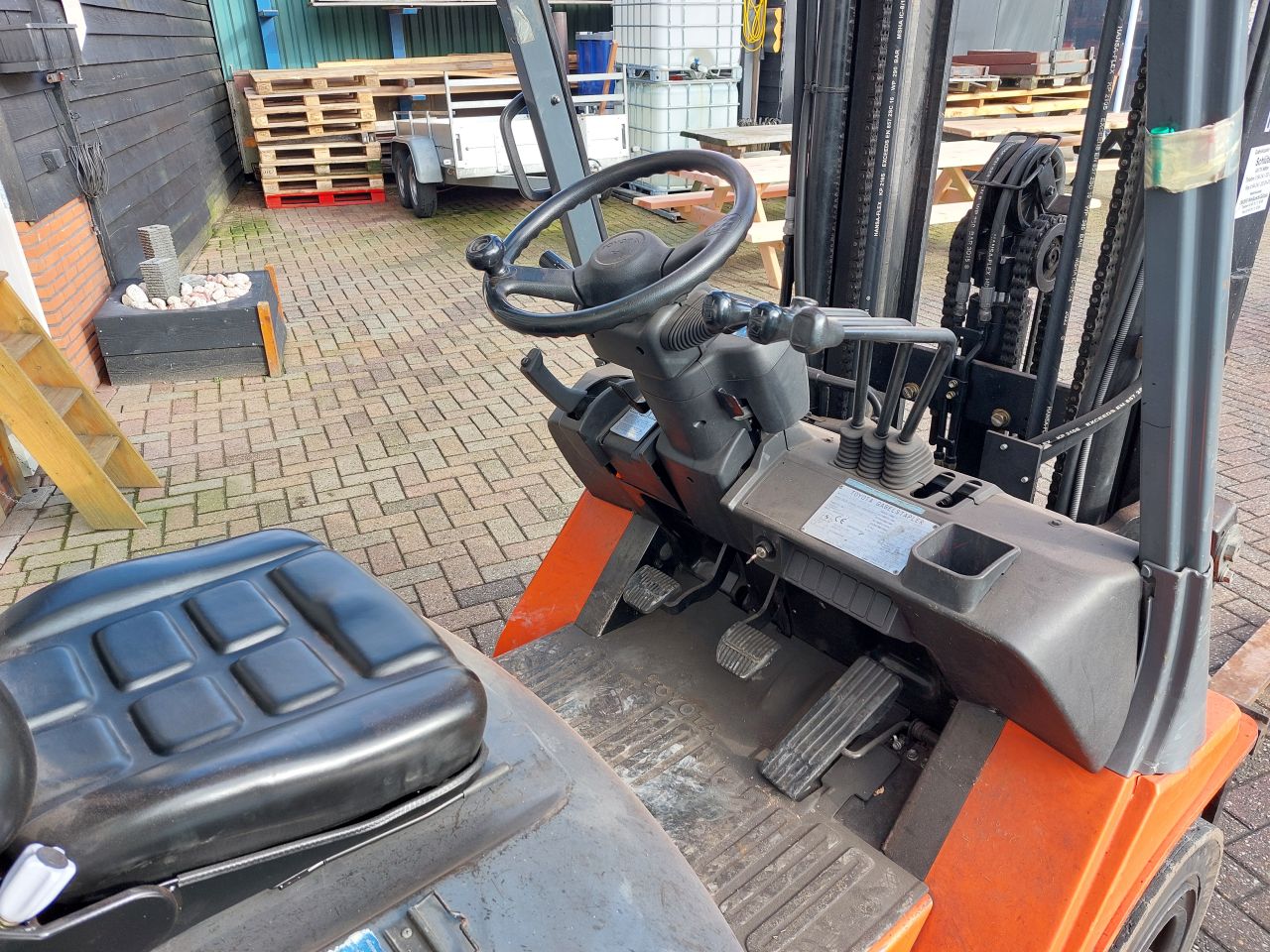 Toyota 42-7FGF25 triplex sideshift