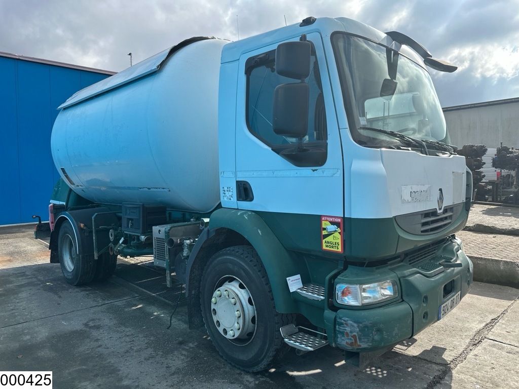 Renault Midlum 210 15802 Liter, LPG GPL, Gastank, Steel suspension