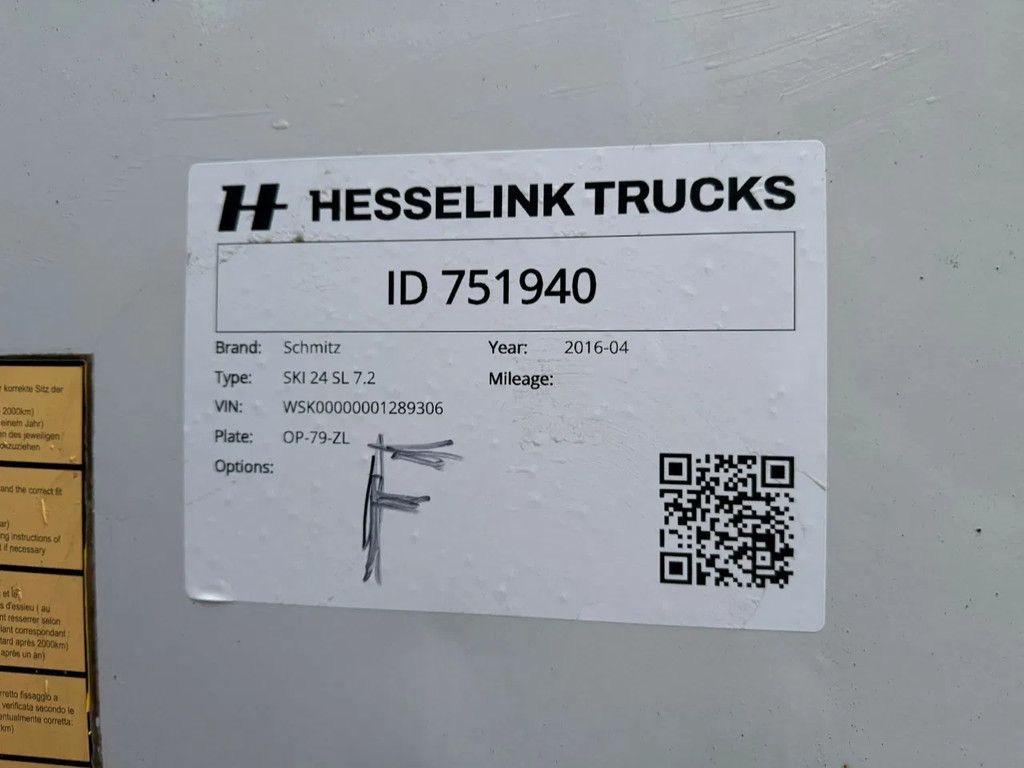 Schmitz Cargobull SGF*S3 27M3 Hardox staal kipper NL Trailer APK/TUV 08-2026