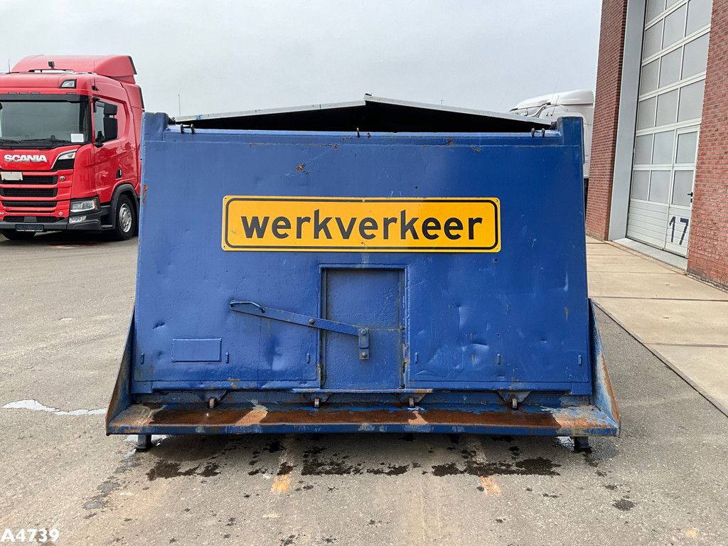 Container 21m³ met Hydraulische milieukleppen