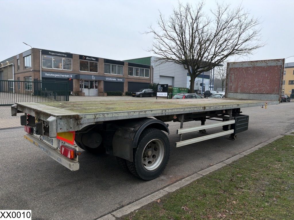 Fruehauf open laadbak Steerable trailer