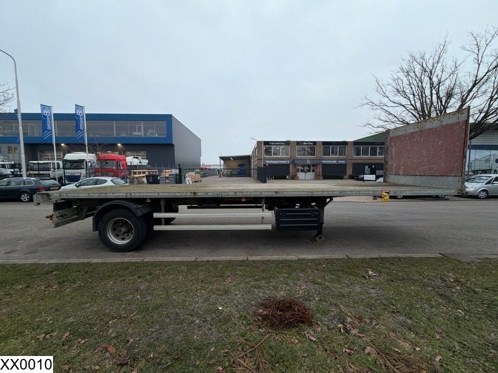 Fruehauf open laadbak Steerable trailer