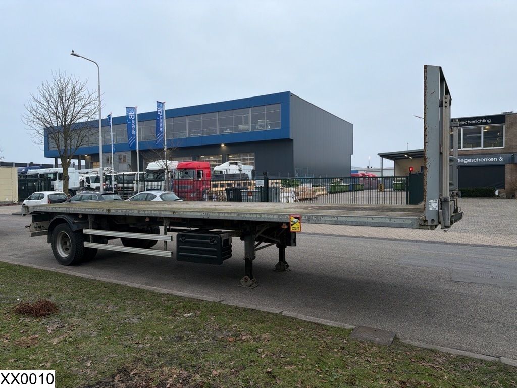 Fruehauf open laadbak Steerable trailer