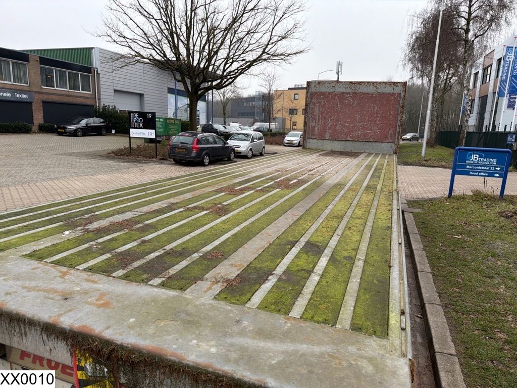 Fruehauf open laadbak Steerable trailer