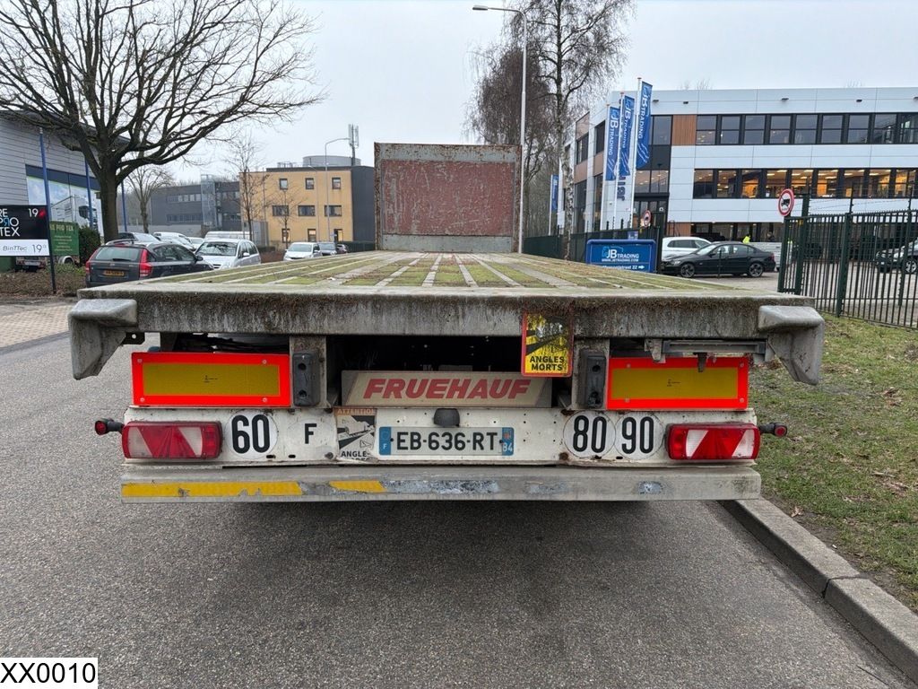 Fruehauf open laadbak Steerable trailer