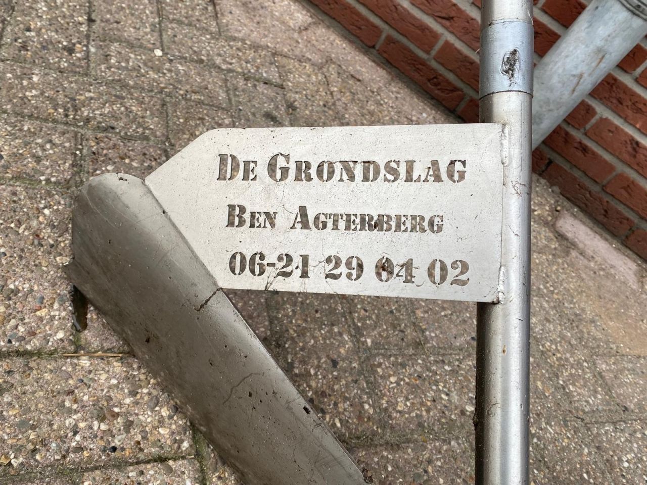 Hoefslag kantploeg RVS