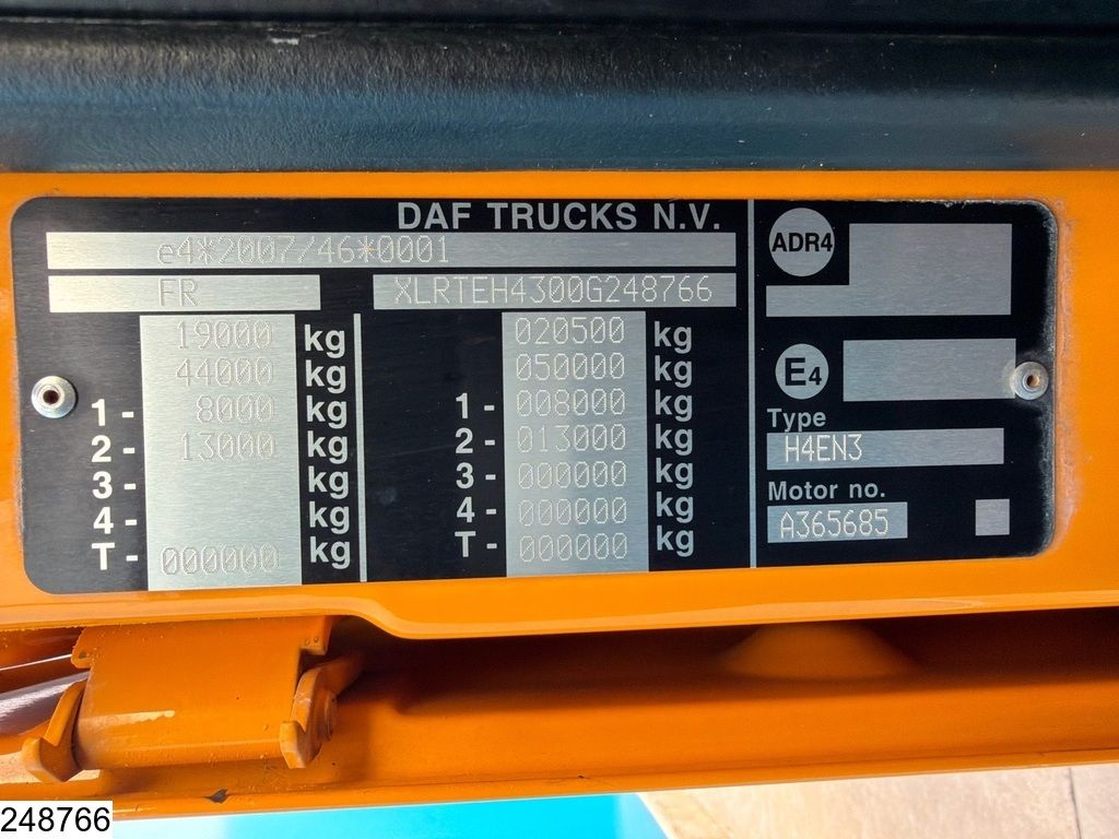 DAF XF 480 EURO 6, Standairco