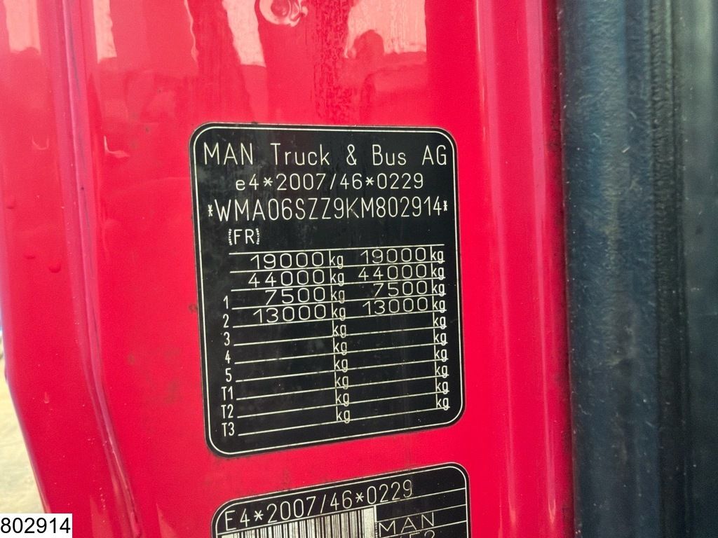 MAN TGS 18 460 EURO 6, Retarder, PTO