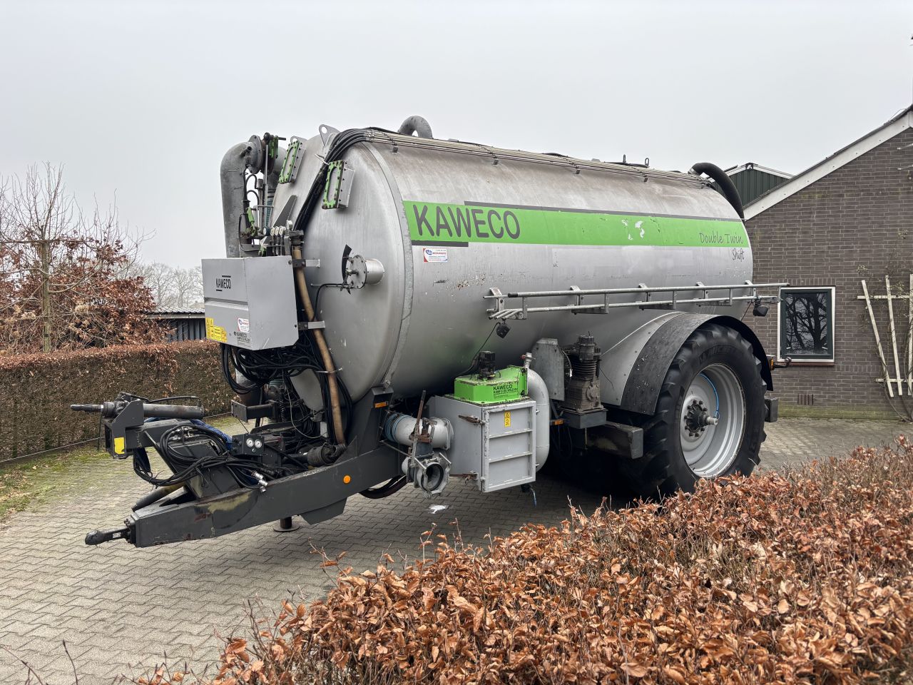 Kaweco double twin shift mesttank 16m3