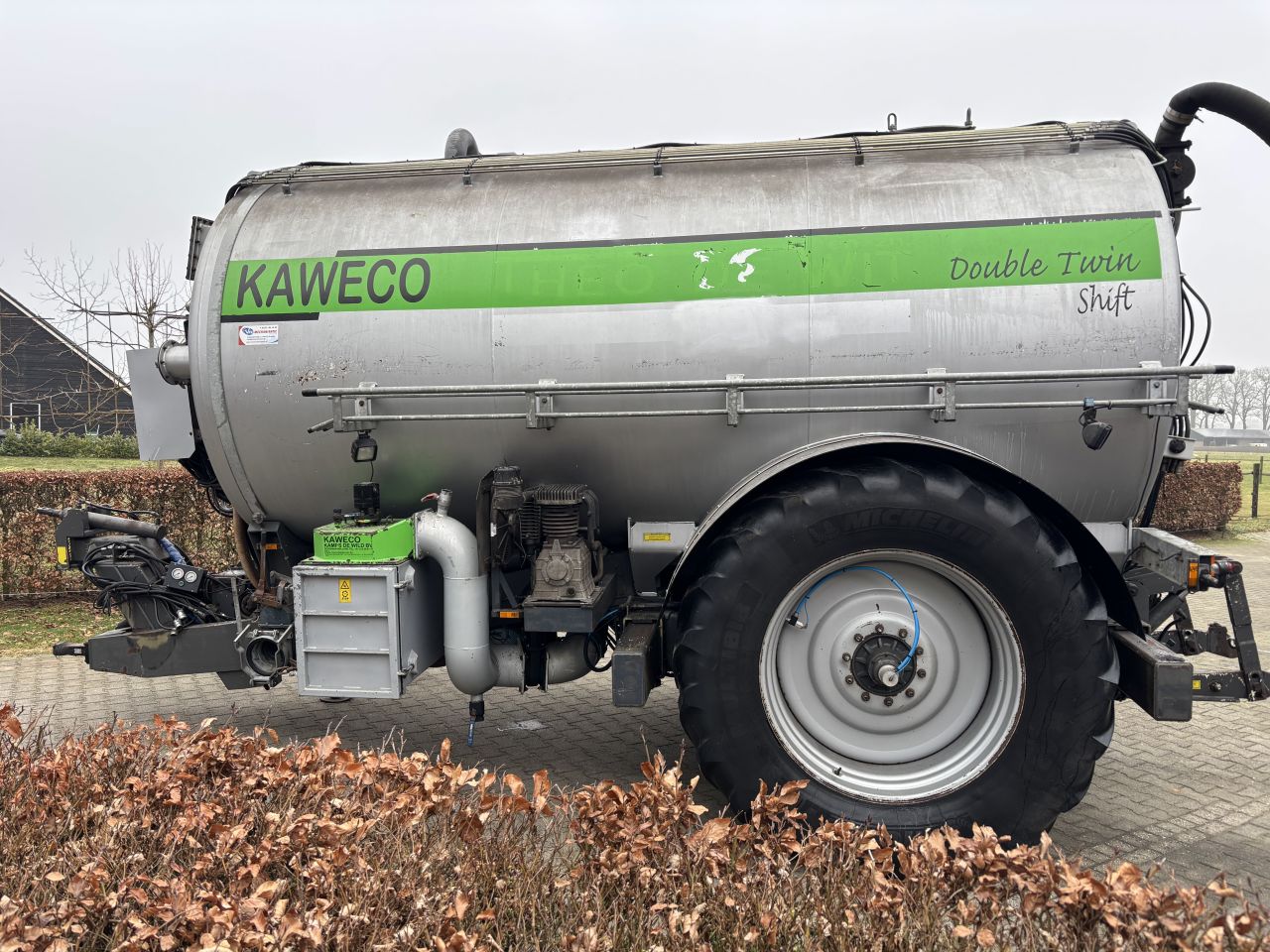 Kaweco double twin shift mesttank 16m3
