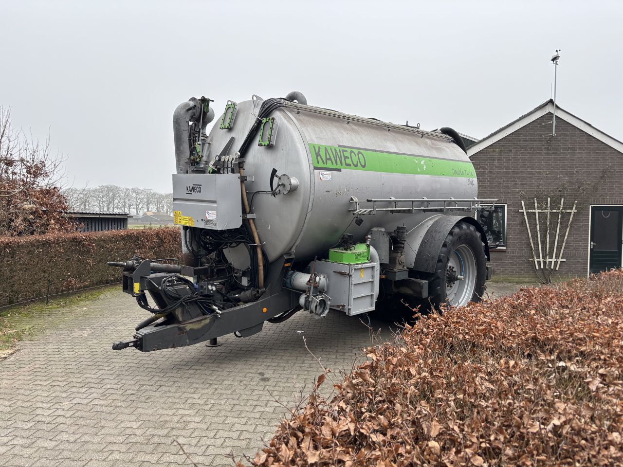 Kaweco double twin shift mesttank 16m3